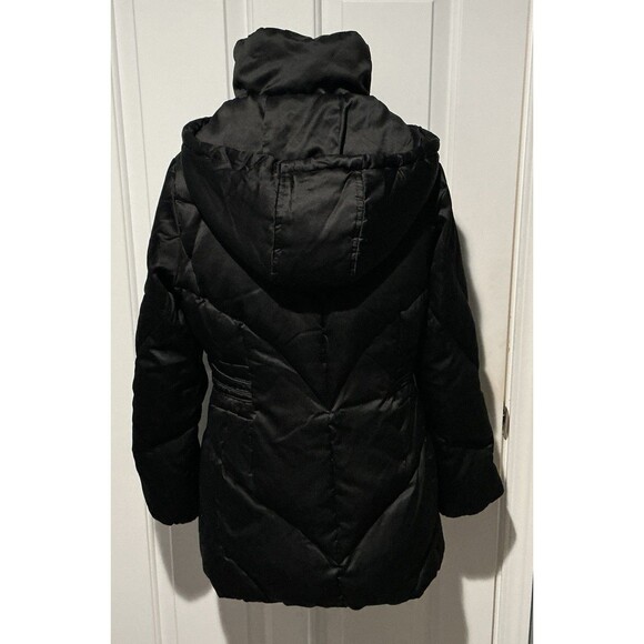 Mackintosh New England Down Puffer Coat Quilted Removable Hood Size Medium - Picture 5 of 8